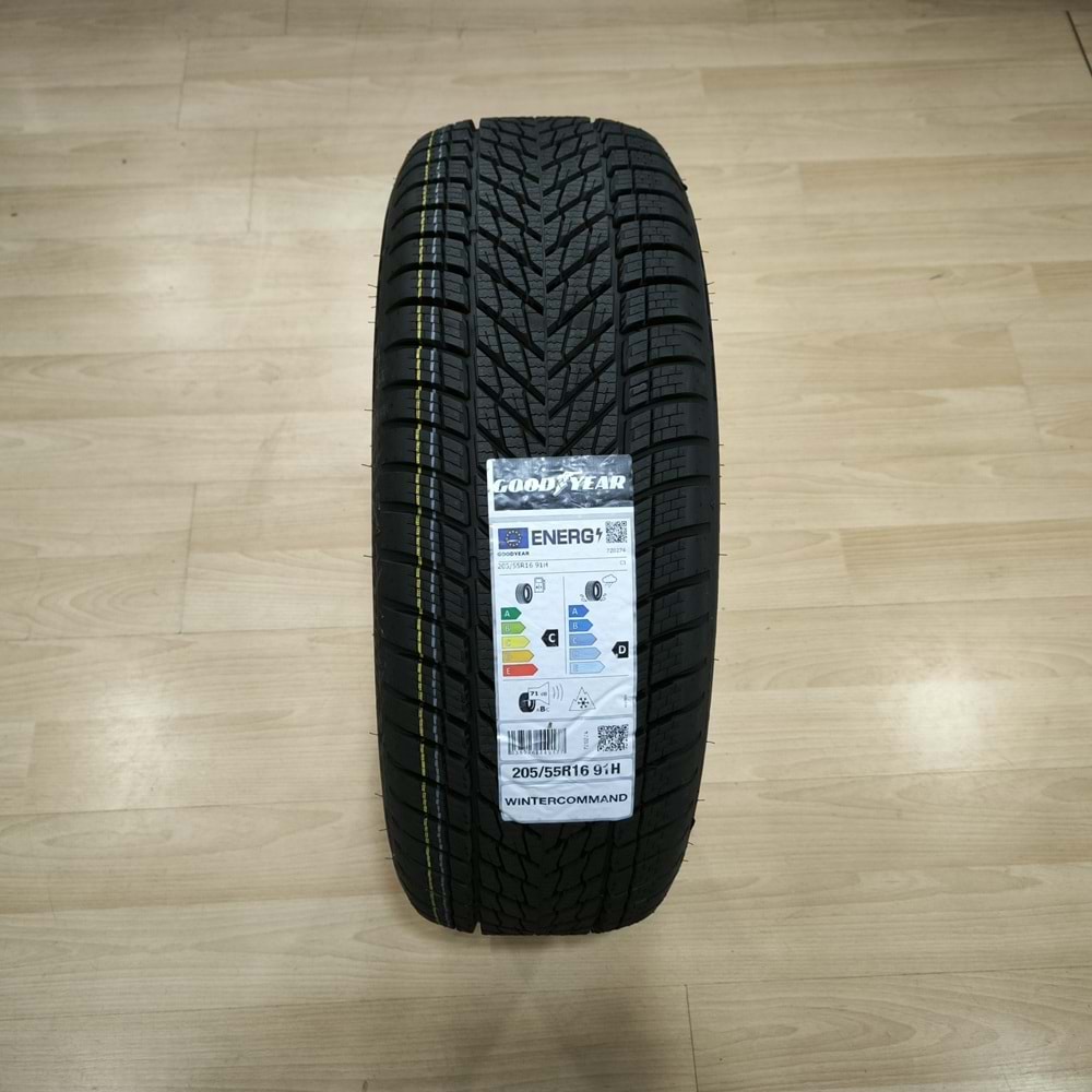 Goodyear 2055516 91H WinterCommand DOT:2026