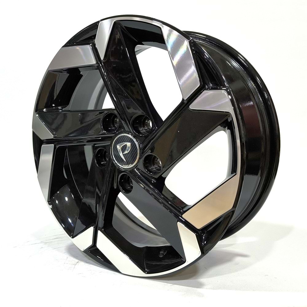 165X114 BK-0137 6*16 ET43 67,1 BLACK MACHINED