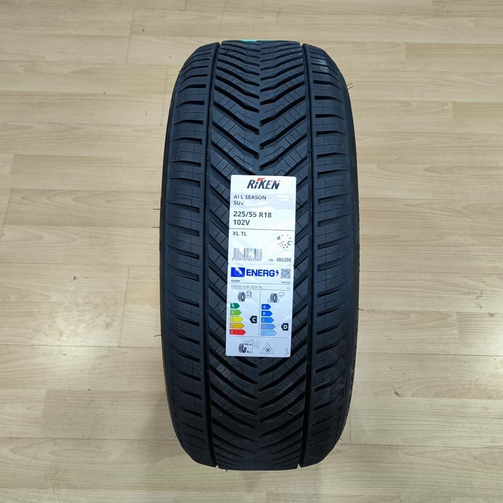 Riken 2255518 102V XL All Season SUV DOT:2025
